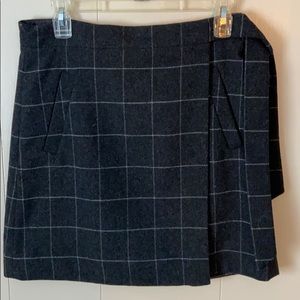 J crew wrap skirt